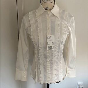Escada Button-Up Blouse